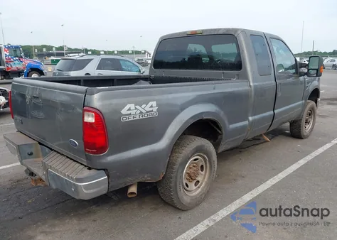 2009 Ford F-250 Xlt z USA, uszkodzony, nr VIN 1FTSX21509EB15708